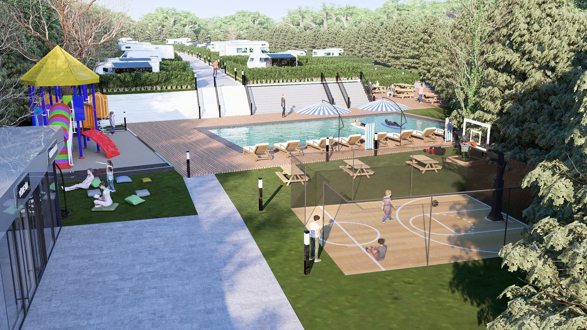 Bada Camping Cocuk Oyun Ve Spor Alani