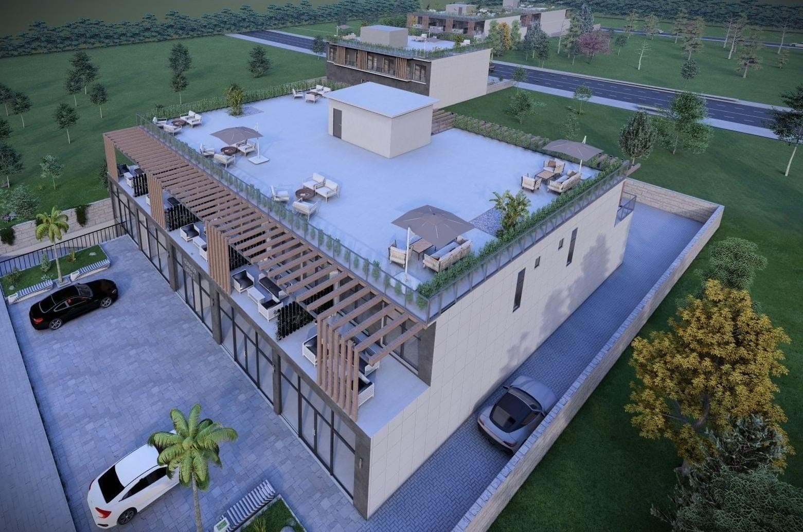 Tekirdag Ofis Havadan Gorunum