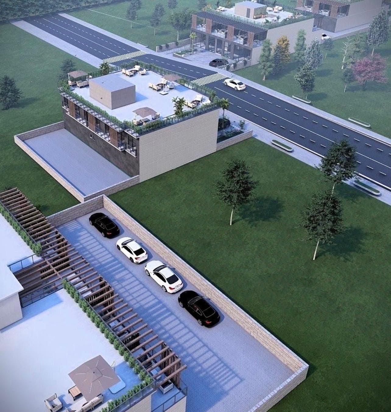 Tekirdag Ofis Havadan Gorunum