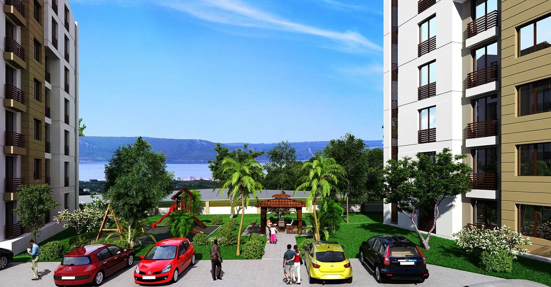 Boss Garden Residence Peyzaj